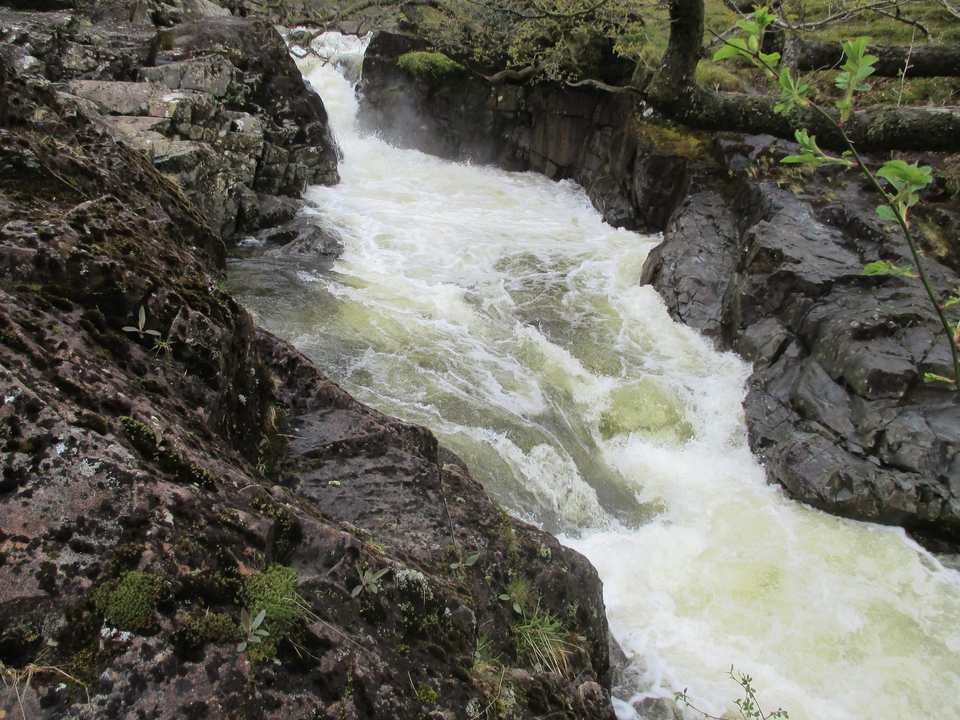 Galleny Force, the falls on Stonethwaite Beck